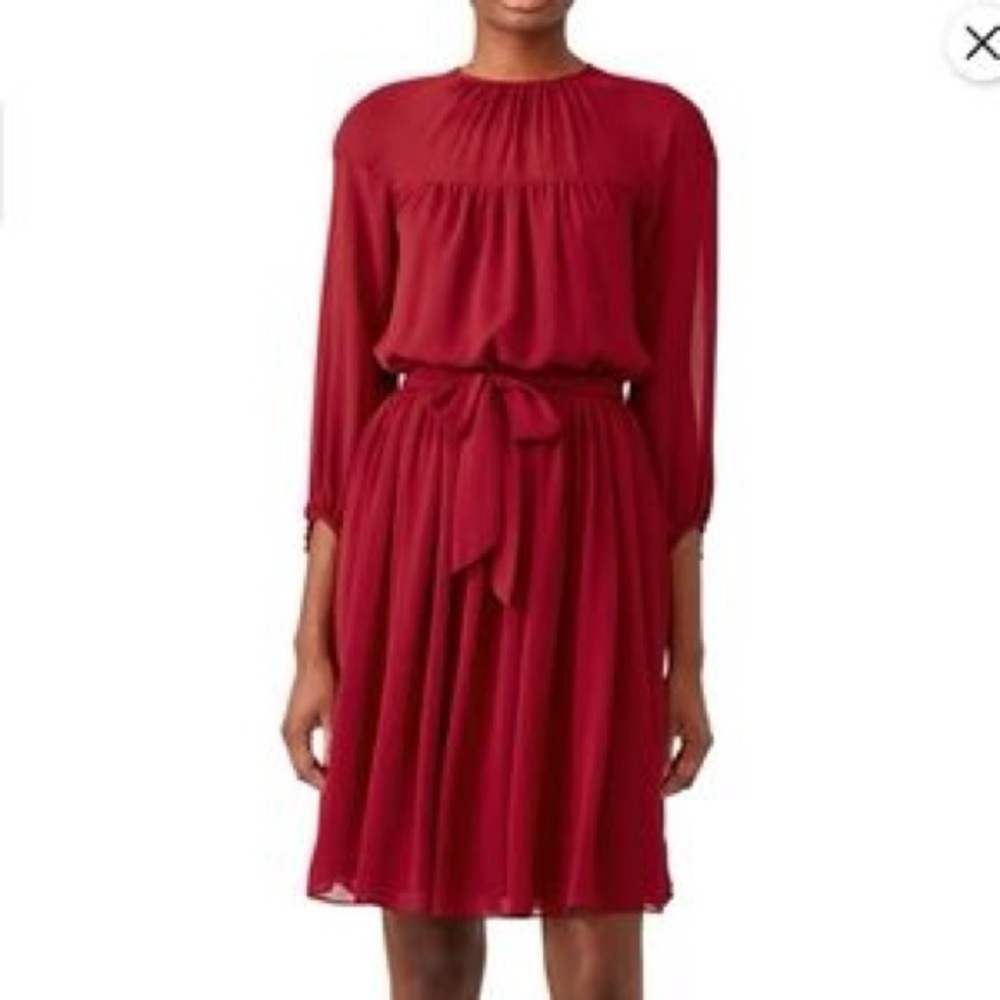 Slate & Willow Maroon Burgundy Dress Size 2